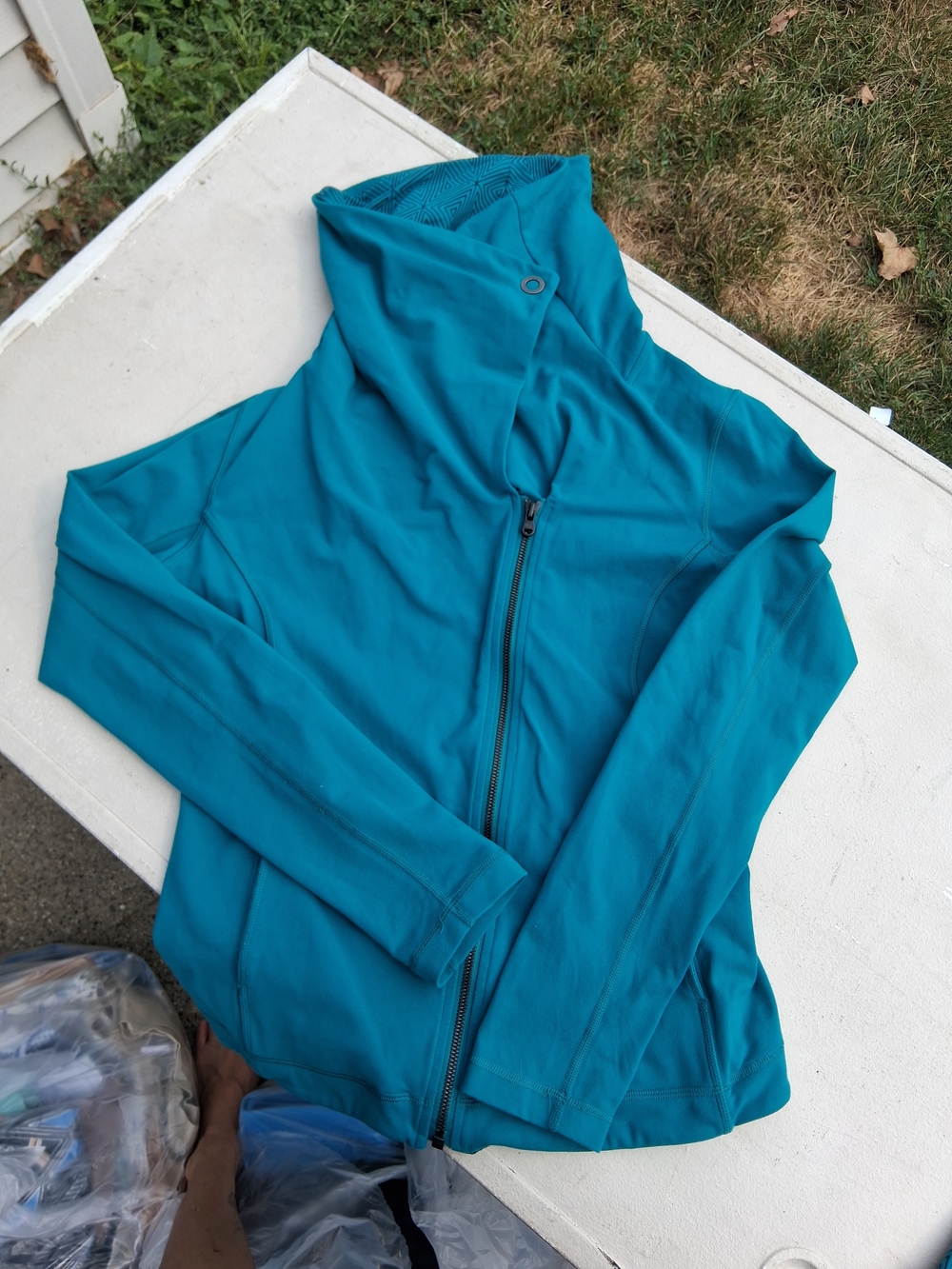 Lucy Teal Full-Zip and tank